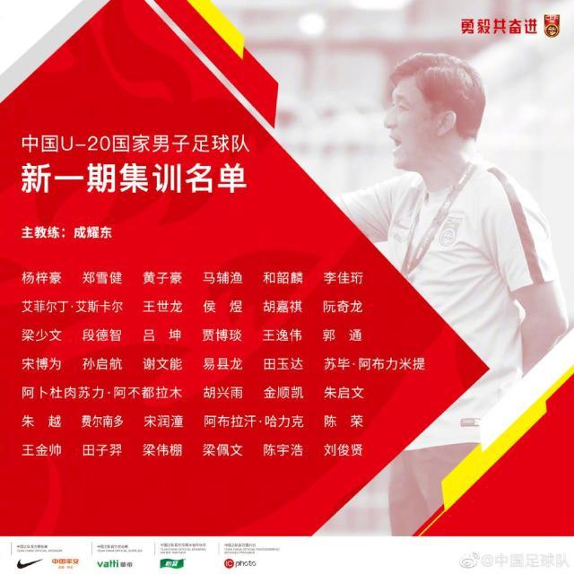 U20国家队月中上海再启程 鲁能孙启航成唯一新人